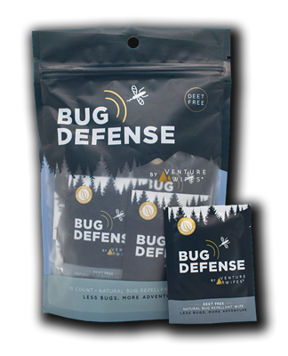 Venture Wipes Bug Defense-15 count
