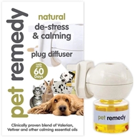 Pet Remedy Natural De-Stress & Calming Plug-In Diffuser for Cats & Dogs- 40 ml bottle