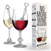 Pure Wine - The Wand - Wine Purifier 3-Pack, Silver